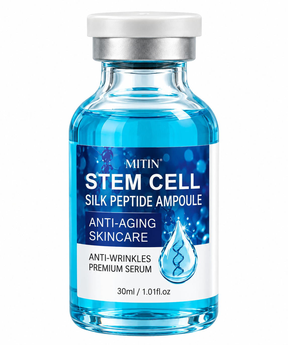 MITIN Stem Cell Silk Peptide Ampoule Anti-Aging Skincare – 30ml